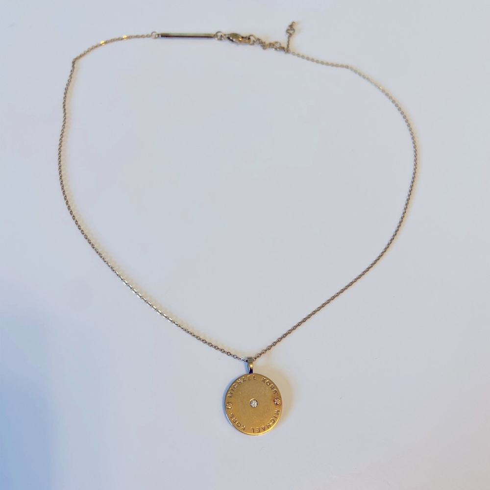 Gold Michael Kors Necklace